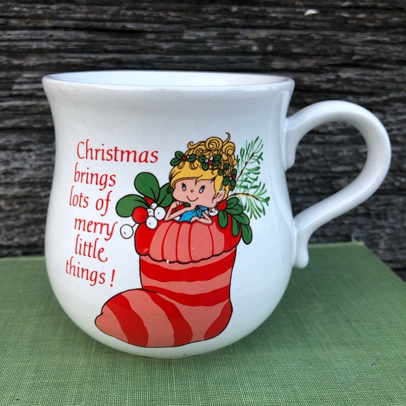 Herself the Elf 1984 coffee mug Christmas cup 1980s kid 80s retro pixie cute💚❤️ - Picture 3 of 11